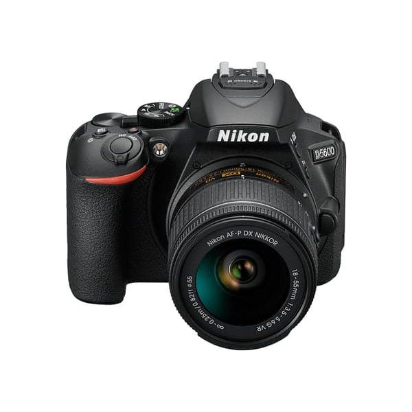 Nikon D5600 + AF-P 18-55 VR DSLR Camera - Black